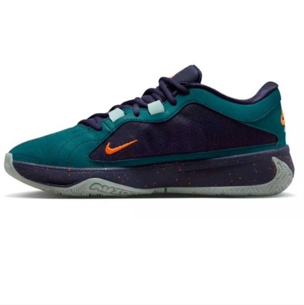 NIKE ZOOM FREAK 5 BASKETBALL SHOES MEN'S SZ 10 GEODE TEAL PURPLE DX4985 300 NIB